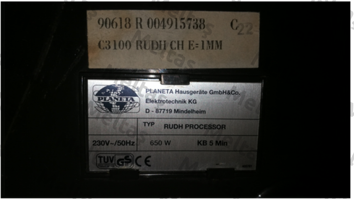 condenser for RUDH 90618 R 004915738  Aerovox