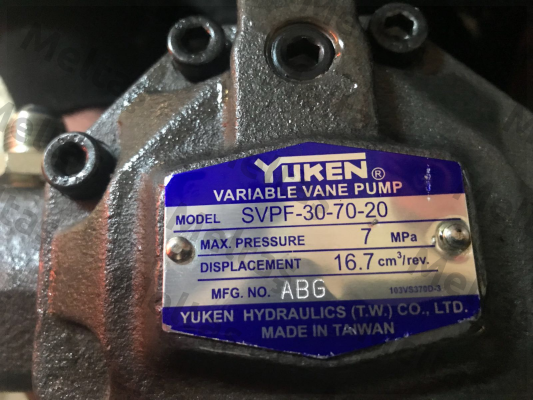 SVPF-30-70-20 Yuken