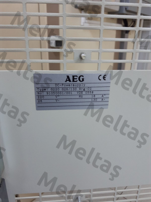 DC 2000 26V/65A AEG