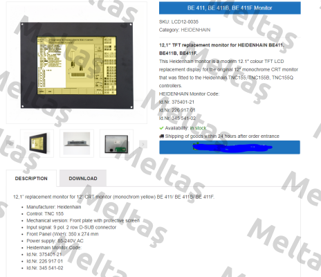 LCD12-0035 - obsolete, replaced by - LCD12-0035c  TSUBIS