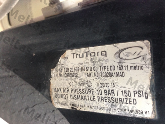 TSR 20 F07 4/4 STD C obsolete, replaced by TSR012 F07 4/4 STD C-TYPE  Trutorq