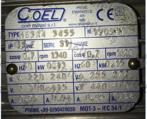 3455  Coel