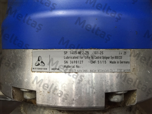 SP 140S-MF2-25-1G1-2S  Wittenstein