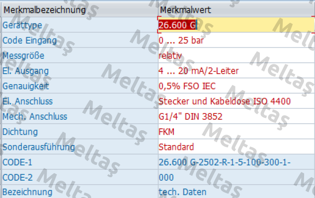 26.600G-2502-R-1-5-100-300-1-000 Bd Sensors