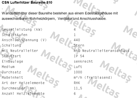 CSN Lufthitzer 810/4 (24710603630445425)  Schniewindt