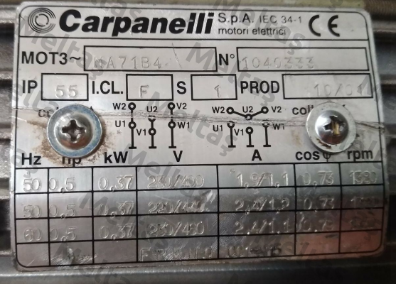 MA71B4  oem Carpanelli