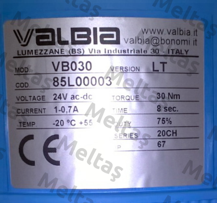 85L00003 / VB3024 Valbia
