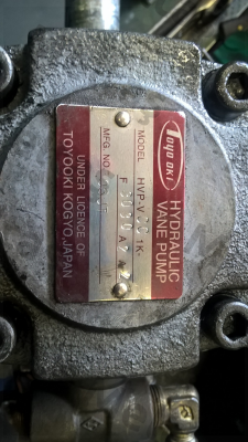 HVP-VCC1K-F3030A2A2  JTEKT FLUID POWER SYSTEMS CORPORATION (ex. Toyooki)