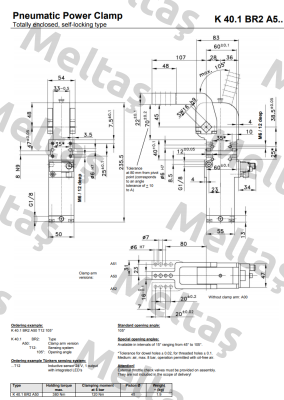 K 40.1 BR2 A50 T12   Tünkers