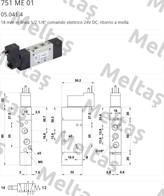 05.041.4 Type 751 ME 01  AZ Pneumatica