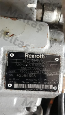 R902148138   (Only produced in the USA) Rexroth