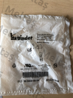 99-0430-00-04 Binder