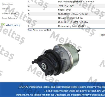 04454107764  Wabco