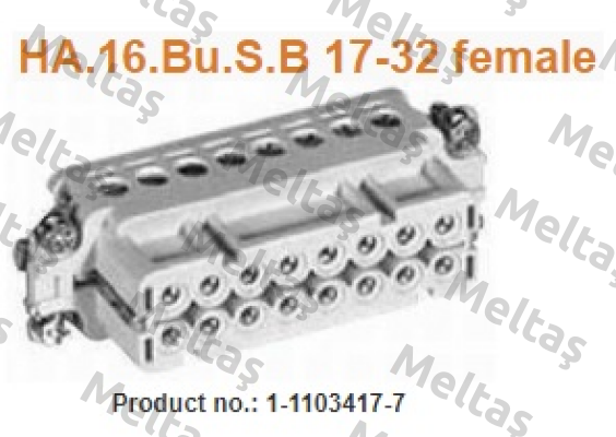 1-1103417-7  TE Connectivity (Tyco Electronics)