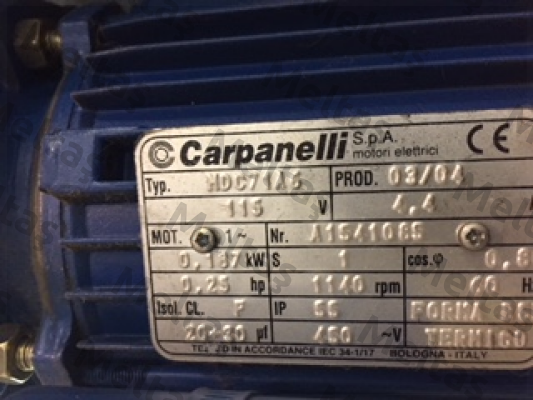 MDC71A6-SO   OEM Carpanelli