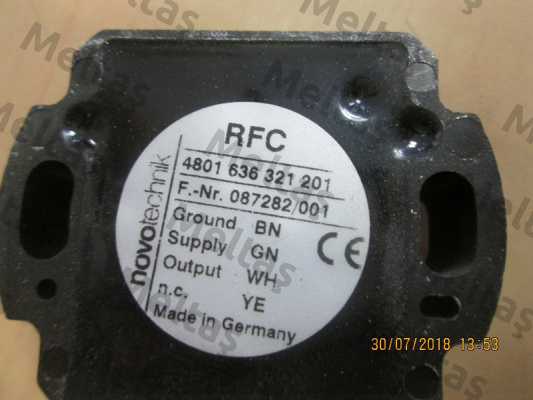 RFC-4801-636-321-201 Novotechnik