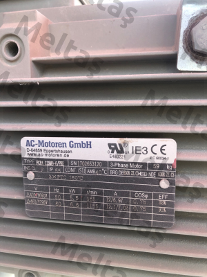 FCPA 132MB-6/PBE  AC Motoren