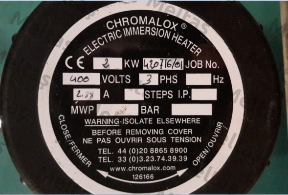 420716/01   Chromalox