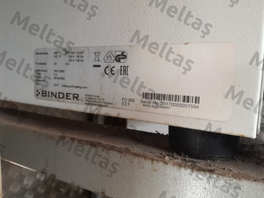 Art.Nr:9010-0309, SN:20170000001594 Binder