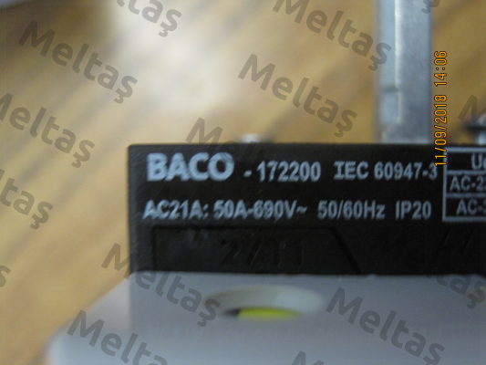 P/N: 41384, Type: BACO 172200 Baco Controls