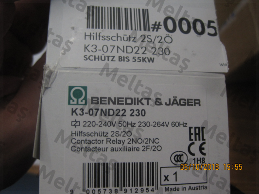 K3-07ND22 230 Benedict