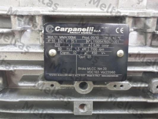 MM100L/6-BR (MMA100b/6) Carpanelli