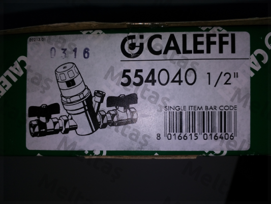 554040 1/2" Caleffi