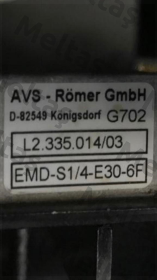 EMD-S1/4-E30-6F-024/=-NG Avs Römer
