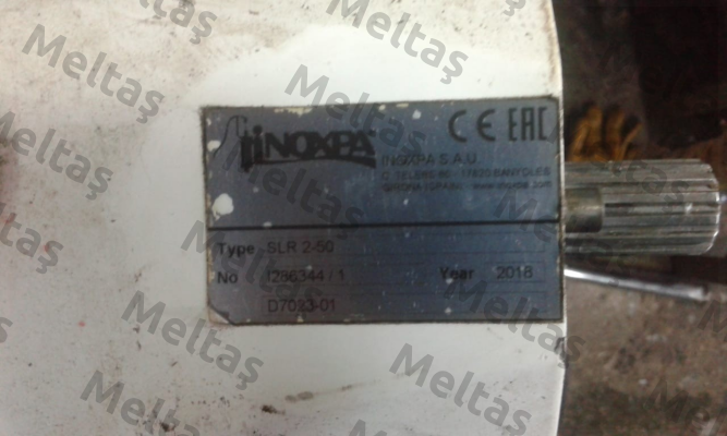 8GD70-0221452 Inoxpa