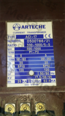 ACI-17 Arteche