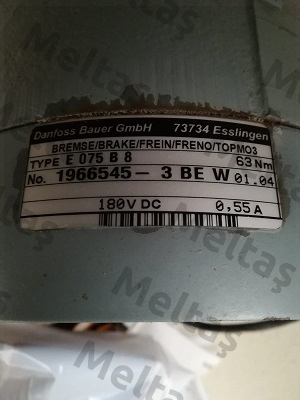 Type: E 075 B 8 Bauer