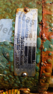 Type: F8S5  N-6/8A-V obsolete, replacement E8P65-6/5A-V CAPRARI