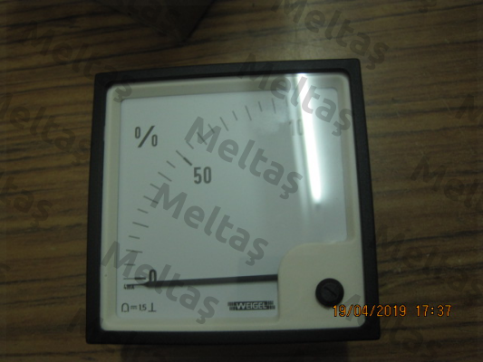 685.130.9291 (Skala: 0-100 %) Weigel