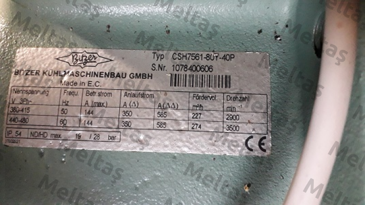 CSH7561-80Y-40P Bitzer