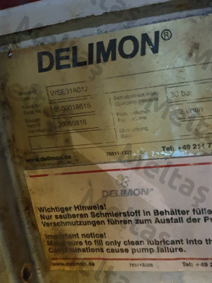 WSE01A0123A02 Bijur Delimon