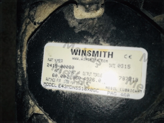 E43MDNS515X0GC Winsmith