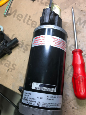 X87-302 RD5D according to S/N:08020022 Charles Austen Pumps