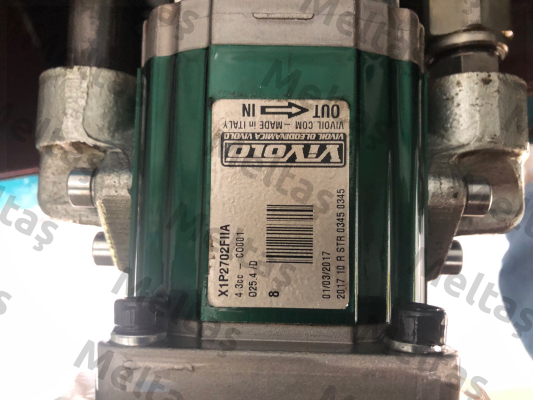 X1P2702FIIA / XV1P/4,3D-Ø25,4-CO.001-30/30 Vivoil Oleodinamica Vivolo