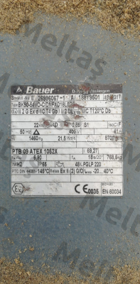 Type: BF90-54VO-C/DNFXD18L Bauer