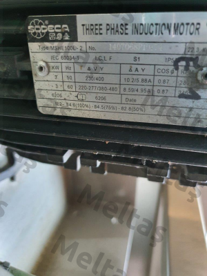 Typ MSHE10L-2 - 230/400V Sodeca