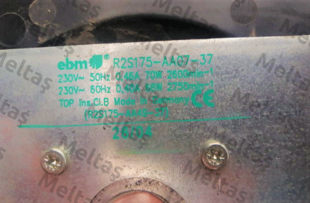 R2S175-AA07-37 EBM Papst