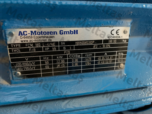 FCM 180 L-4/HE AC Motoren