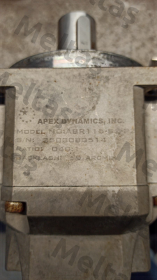 11115ABR115-040-S2P2, Type: ABR115-040-S2-P2 Apex Dynamics