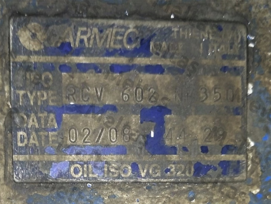 RCV 602 NF 350 1/ 44.29 Varmec