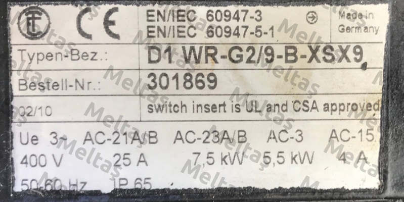 BS06-62U/D06LA4/MG, Nr 25503503-1 Bauer