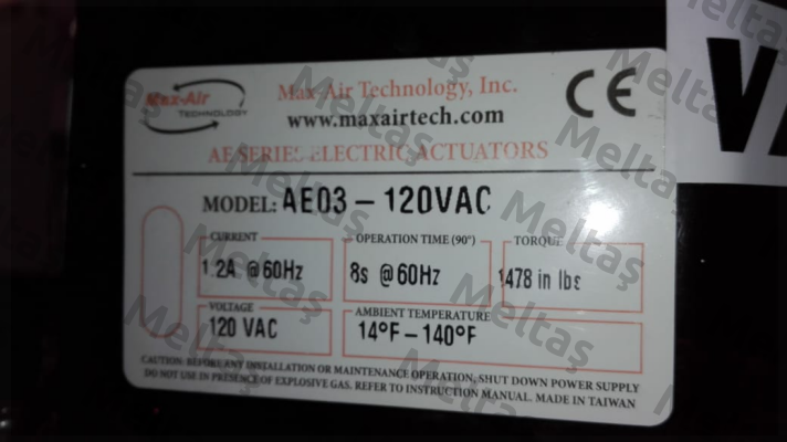 AE03-1HA00S Max-Air