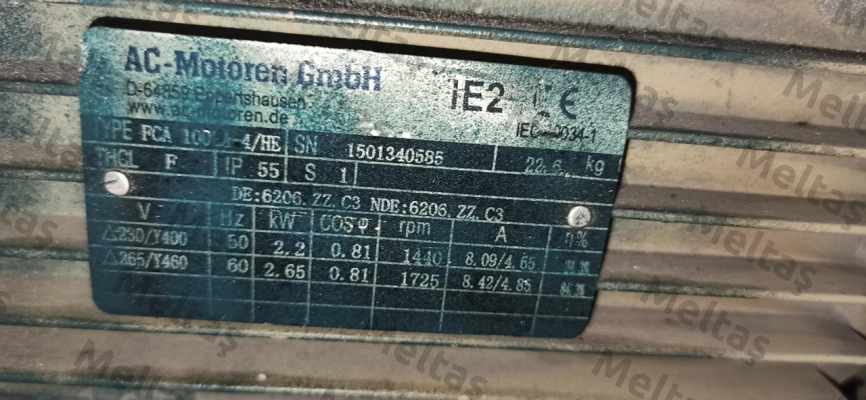 FCA 100 LA-4/HE AC Motoren