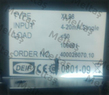 XL96 400026070.10 Deif