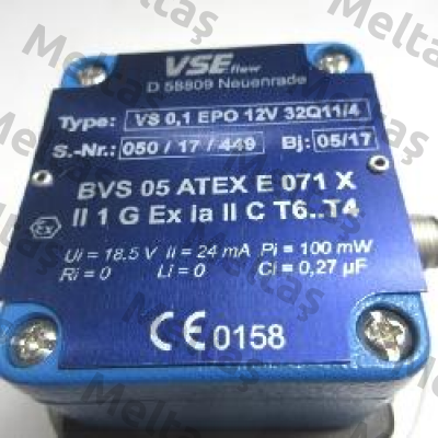 P/N: 13503, Type: VS 0,1 EPO12V 32Q11/4 - Ex Vse-Flow