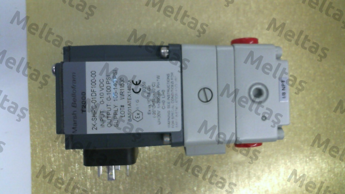 P/N: T2000 Type: 2KSHPN01DF10000 Bellofram